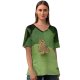 yanfind V Neck T-shirt for Women Vine Leaf Grapes Grape Wine Leaves Butterfly Cynthia (subgenus) Comma Insect Moths Summer Top  Short Sleeve Casual Loose