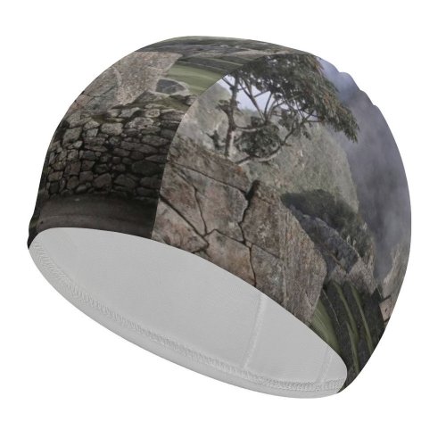 yanfind Swimming Cap Ruins Peru Images Castle Ruin Building HQ Landscape Public Wallpapers Fantasy Architecture Elastic,suitable for long and short hair