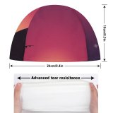 yanfind Swimming Cap Chiara Lily Plane Sunset Starry Sky Sky Elastic,suitable for long and short hair
