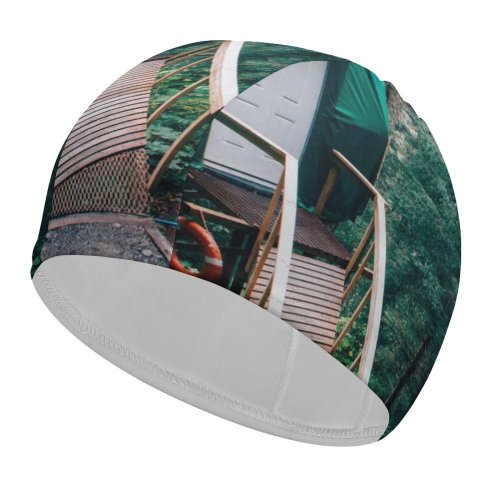 yanfind Swimming Cap Images Land Building Flora Seward Cabin Quiet Wallpapers Plant Outdoors Tree States Elastic,suitable for long and short hair