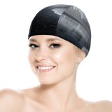 yanfind Swimming Cap Vestrahorn  Stokksnes Beach Icelandic Coast Snow Covered Evening Dark Mountains Iceland Elastic,suitable for long and short hair