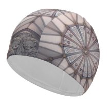 yanfind Swimming Cap Otto Berkeley York Minster United  Cathedral Church Ancient Architecture Interior Look Elastic,suitable for long and short hair