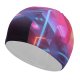 yanfind Swimming Cap Beeple Abstract Cubes Model Neon Elastic,suitable for long and short hair