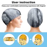 yanfind Swimming Cap Images Cliff Fog Mood River Snow Wallpapers  Outdoors Snowy Winter Waterfall Elastic,suitable for long and short hair