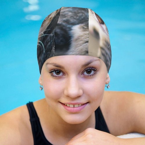 yanfind Swimming Cap Lovely Images Penh Shoot Abyssinian Pictures Pet Kitten PNG Phnom Cambodia Cat Elastic,suitable for long and short hair