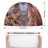 yanfind Swimming Cap Denys Nevozhai Tallest   Francisco Aerial Cityscape Lights Night Time Elastic,suitable for long and short hair