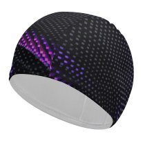 yanfind Swimming Cap Dante Metaphor Abstract Rays Bars Colorful Glowing Elastic,suitable for long and short hair