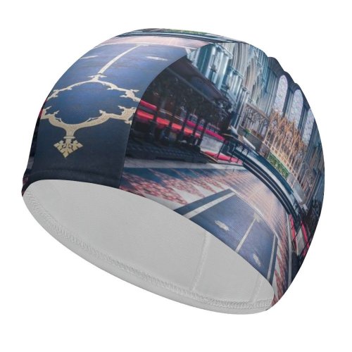 yanfind Swimming Cap Otto Berkeley Ely Cathedral Church England Ancient Architecture United  Peaceful Interior Elastic,suitable for long and short hair