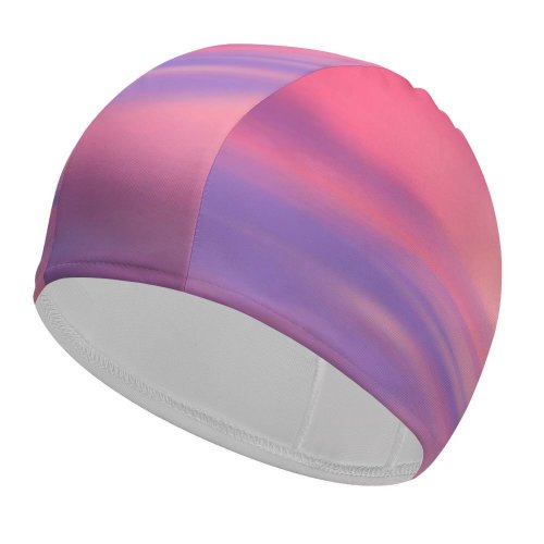 yanfind Swimming Cap Coyle Sky Horizon Scenic Flying Birds Seascape Sunset Elastic,suitable for long and short hair