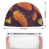 yanfind Swimming Cap Autumn Leaves Foliage Ground Fallen Leaf Elastic,suitable for long and short hair