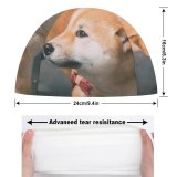 yanfind Swimming Cap Lovely Images Pet HQ Mood Wallpapers Pup Shiba Pictures Moody Strap Flagstone Elastic,suitable for long and short hair