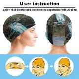 yanfind Swimming Cap Rainbow Images Land River Earths Hills Wallpapers Plant Outdoors Tree Beauty Scotland Elastic,suitable for long and short hair
