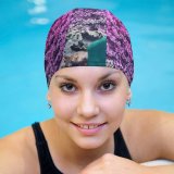 yanfind Swimming Cap Images Floral Flush Magenta Wallpapers Plant Beauty Cabbage  Kale Free Natural Elastic,suitable for long and short hair