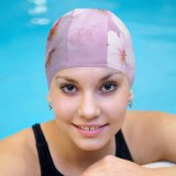 yanfind Swimming Cap Flowers Cherry  Cherry Flowers Spring Flowers Elastic,suitable for long and short hair