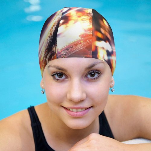 yanfind Swimming Cap XioxGraphix Games Battlefield Fan Art Concept Elastic,suitable for long and short hair