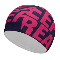 yanfind Swimming Cap Quotes Eat Sleep Create Repeat Inspirational Quotes Neon Typography Elastic,suitable for long and short hair