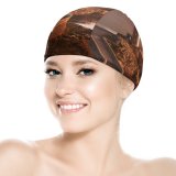 yanfind Swimming Cap Lighthouse Sunset Seascape  Dusk Elastic,suitable for long and short hair