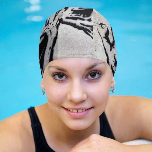 yanfind Swimming Cap Images  Brussels Concrete Expression Yelling Wallpapers Skin Stencil Urban Rage Free Elastic,suitable for long and short hair