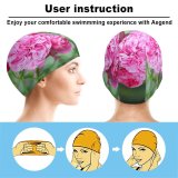 yanfind Swimming Cap Poznań Geranium Images Carnation Rose Petal Peony Dahlia Plant Polska Garden Stock Elastic,suitable for long and short hair