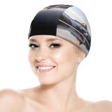 yanfind Swimming Cap Gerard Sunrise Morning Bachalpsee Lake Reflections Switzerland Elastic,suitable for long and short hair