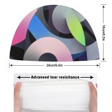 yanfind Swimming Cap Abstract  Space Light Elastic,suitable for long and short hair