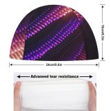 yanfind Swimming Cap Dante Metaphor Abstract Rays Colorful Glowing Dark Elastic,suitable for long and short hair
