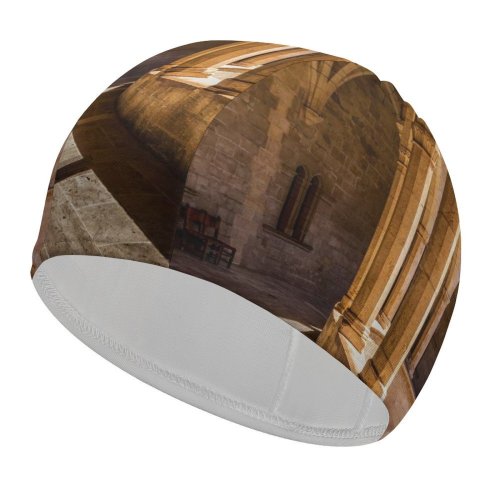 yanfind Swimming Cap Images Castle Patio  Building Spain Facade HQ Palma Sky Fantasy Wallpapers Elastic,suitable for long and short hair