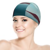 yanfind Swimming Cap Karan Gujar Lone Tree Lake Dry Fields Clear Sky Reflections Landscape Summer Elastic,suitable for long and short hair