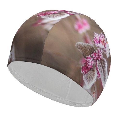 yanfind Swimming Cap Images Bud Flora Petal Frost Stem Outdore Public Wallpapers Plant Olsztyn Winter Elastic,suitable for long and short hair