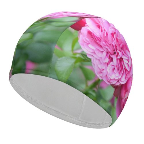 yanfind Swimming Cap Poznań Geranium Images Carnation Rose Petal Peony Dahlia Plant Polska Garden Stock Elastic,suitable for long and short hair