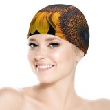 yanfind Swimming Cap Luan Oosthuizen Flowers  Flower Elastic,suitable for long and short hair