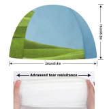 yanfind Swimming Cap Landscape Grass Field Clear Sky Microsoft Pro X Elastic,suitable for long and short hair