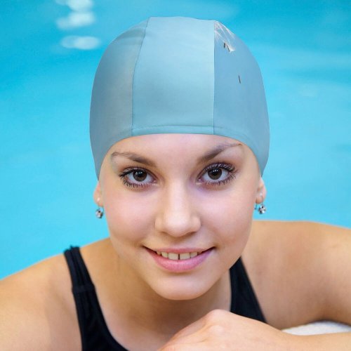 yanfind Swimming Cap Flowers Dandelion Flower Dragonflies Sky Insects Sky Elastic,suitable for long and short hair