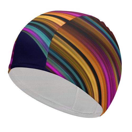 yanfind Swimming Cap Abstract ASUS ZenBook Pro  Spectrum  Colorful Elastic,suitable for long and short hair