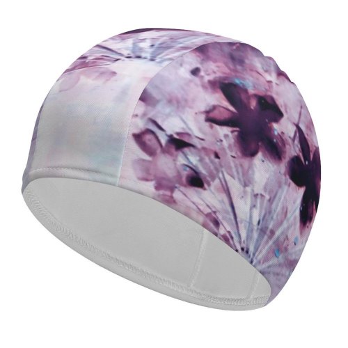 yanfind Swimming Cap Inverse Images Graphics Floral Petal Expressionism Wallpapers Plant Energy Tale Art Fine Elastic,suitable for long and short hair