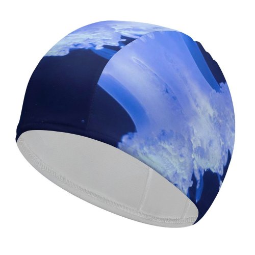 yanfind Swimming Cap William Warby Jellyfish Underwater Glowing Elastic,suitable for long and short hair