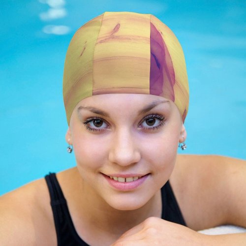 yanfind Swimming Cap Bruno Glätsch Love Light Bulb Heart Rose Flower Wooden Valentines Creative Elastic,suitable for long and short hair