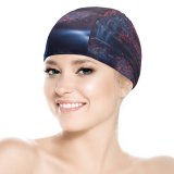 yanfind Swimming Cap GoMustang  Glen Falls Waterfall Rocks Stowe Vermont USA Elastic,suitable for long and short hair