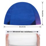yanfind Swimming Cap Wasim Nazareth Pacific Coast Highway California Car Lights Exposure Seascape Dusk Sunset Elastic,suitable for long and short hair