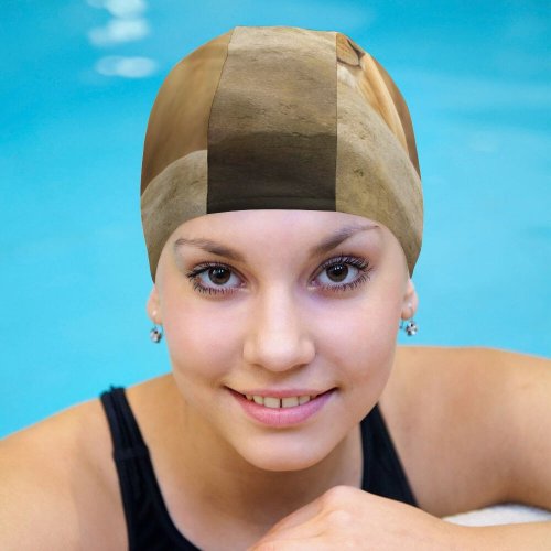 yanfind Swimming Cap William Warby Lioness Paradise Wildlife Park Park Golden Rock Elastic,suitable for long and short hair