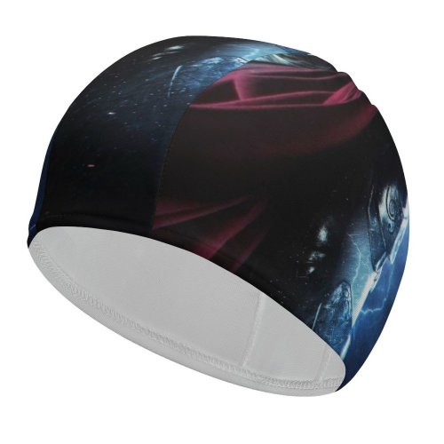 yanfind Swimming Cap Love Thunder Female Thor Elastic,suitable for long and short hair