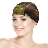 yanfind Swimming Cap Relaxing Images  Go Frog Toad Grumpy Public Lizard Wildlife Reptile Away Elastic,suitable for long and short hair