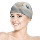 yanfind Swimming Cap Lovely Creative Images Wallpapers Grey Commons Pictures Pet Kitten Angora Cute Cat Elastic,suitable for long and short hair