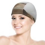 yanfind Swimming Cap Turó Images Del Path Fog Muddy Spain Trail Mist Landscape Hilly Barcelona Elastic,suitable for long and short hair