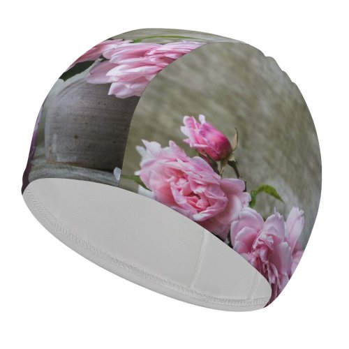 yanfind Swimming Cap Petals Images Carnation Rose Bouquet Floral  Spring Flora HQ Peony Public Elastic,suitable for long and short hair