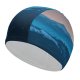yanfind Swimming Cap VisionPic Evening Dusk Forest Mountains Starry Sky Foggy Winter Sunset Elastic,suitable for long and short hair
