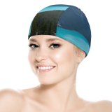 yanfind Swimming Cap Destin Peyto Lake Mountains Turquoise Evening Sunset Elastic,suitable for long and short hair