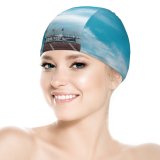 yanfind Swimming Cap Images Billboards Building Spain Public Sky Wallpapers Barcelona Arena Mysterious Blanco Travel Elastic,suitable for long and short hair