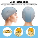 yanfind Swimming Cap Images Blimp Ocean Public Airship 日本 Prefecture Wallpapers Outdoors Aircraft Dawn Transportation Elastic,suitable for long and short hair