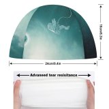 yanfind Swimming Cap Comfreak Space Astronaut Space Travel Gravity  Nebula Universe Galaxy  Astronomy Elastic,suitable for long and short hair